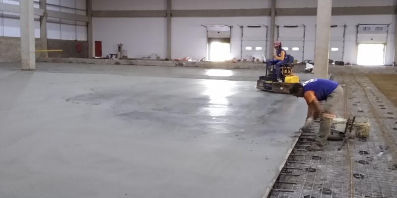 Nova Filial - Ribeirão Preto - SP - Concretagem Interna